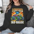 Graduation 3rd Grade Monster Truck Boys I Crushed Grad Unisex Sweatshirt