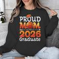 Graduation Basketball Retro Proud Mom Of A 2026 Graduate Unisex Sweatshirt