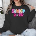 Graduation Class Of 2026 Senior Pink Coquette Bow 2026 Grade Unisex Sweatshirt