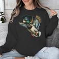 Graduation Mallard Duck Hunter Hunting Season Grad Hunting Unisex Sweatshirt