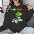 Graduation Preschool DinosaurRex Crushed It Boys Grad Unisex Sweatshirt