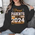 Graduation Proud Parents Of a 2024 Graduate For Mom And Dad Unisex Sweatshirt