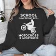 Graduation Shirt For Dirtbike Motocross Riders Unisex Sweatshirt