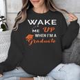 Graduation Shirt High School And College For Sleepy Graduate Unisex Sweatshirt