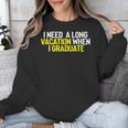 Graduation Student Grad School Class Senior Cute Unisex Sweatshirt Graduation Student Grad School Class Senior Cute Unisex Sweatshirt