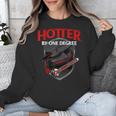 GraduationShirt Hotter By One Degree Unisex Sweatshirt
