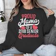 GraduationShirt For Mom Proud Mama Of 2018 Senior Tee Unisex Sweatshirt