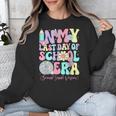 Groovy In My Last Day Of School Era Second Grade Graduation Unisex Sweatshirt