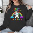 Happy Last Day Of School Teacher Student Graduation Unicorn Unisex Sweatshirt