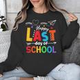 Happy Last Day Of School Teacher Women Student Graduation Unisex Sweatshirt