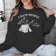 I Hate People Introvert Sarcastic I Love Camping Unisex Sweatshirt I Hate People Introvert Sarcastic I Love Camping Unisex Sweatshirt