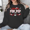 Hockey Senior Pop Pop Graduation Class Of 2026 Kids Unisex Sweatshirt