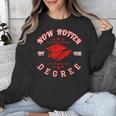 Now Hotter By One Degree Graduation 2018Shirt Unisex Sweatshirt