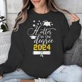 Hotter By One Degree Senior 2024 Class Of 2024 Graduation Unisex Sweatshirt