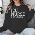 ICU Nurse 2018 Graduation Nurse RN Unisex Sweatshirt