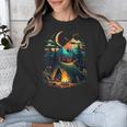 Id Rather Be Camping Great Outdoors Love Glamping Introvert Unisex Sweatshirt