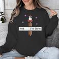 And I'm Done Rocket Graduation Retro Look Unisex Sweatshirt