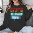 Introvert Aircraft Spotting Lovers Men & Women Unisex Sweatshirt Introvert Aircraft Spotting Lovers Men & Women Unisex Sweatshirt