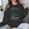 Introvert Alone Is Enough Social Battery Low Antisocial Unisex Sweatshirt Introvert Alone Is Enough Social Battery Low Antisocial Unisex Sweatshirt