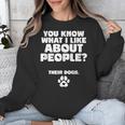 Introvert Animal Dog Owner Unisex Sweatshirt Introvert Animal Dog Owner Unisex Sweatshirt