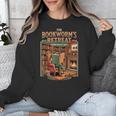 Introvert Book Lover The Bookworm's Retreat Unisex Sweatshirt