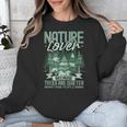 Introvert Nature Lover Introverted Forest Lover & Tree Unisex Sweatshirt