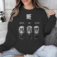 Introvert Relaxation Me Myself And Silence Skulls Unisex Sweatshirt Introvert Relaxation Me Myself And Silence Skulls Unisex Sweatshirt