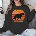 Introvert Retro Sunset Capybara Tee Unisex Sweatshirt Introvert Retro Sunset Capybara Tee Unisex Sweatshirt