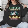 Introvert Saying Antisocial Sarcasm Introverts Unisex Sweatshirt Introvert Saying Antisocial Sarcasm Introverts Unisex Sweatshirt