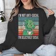 Introvert Selectively Social Anti-Social Shy Unisex Sweatshirt Introvert Selectively Social Anti-Social Shy Unisex Sweatshirt