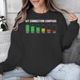 Introvert Tired Battery Unisex Sweatshirt