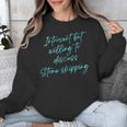 Introvert But Willing To Discuss Stone Skipping Unisex Sweatshirt