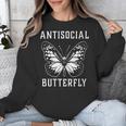 Introverted Introvert Antisocial Butterfly Unisex Sweatshirt Introverted Introvert Antisocial Butterfly Unisex Sweatshirt
