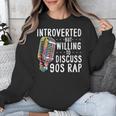 Introverted But Willing To Discuss 90s Rap Socially Awkward Unisex Sweatshirt Introverted But Willing To Discuss 90s Rap Socially Awkward Unisex Sweatshirt