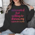 Introverted Willing To Discuss Eastern Box Turtle Introvert Unisex Sweatshirt Introverted Willing To Discuss Eastern Box Turtle Introvert Unisex Sweatshirt