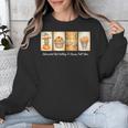 Introverted But Willing To Discuss Fall Vibes Autumn Pumpkin Unisex Sweatshirt