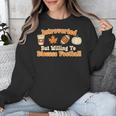 Introverted But Willing To Discuss Football Fall Unisex Sweatshirt Introverted But Willing To Discuss Football Fall Unisex Sweatshirt