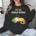 It's Too Peopley Outside Introvert And Cat Lover Unisex Sweatshirt It's Too Peopley Outside Introvert And Cat Lover Unisex Sweatshirt