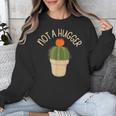 Kawaii Grumpy Cactus Not a Hugger Plant Introvert Unisex Sweatshirt Kawaii Grumpy Cactus Not a Hugger Plant Introvert Unisex Sweatshirt