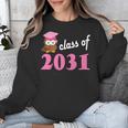 Kids Class Of 2031 Back To School Graduation T-Shirt Unisex Sweatshirt
