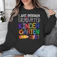 Kids Kindergarten Graduation Class Of 2021 Shirt I Just Graduated Unisex Sweatshirt