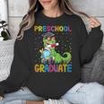 Kids Preschool Graduate T-Rex Dinosaur Preschool Graduation Unisex Sweatshirt