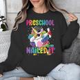 Kids Preschool Graduate Unicorn Nailed It Preschool Graduation Unisex Sweatshirt