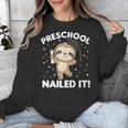 Kids Kids Preschool Nailed It Sloth Graduation Unisex Sweatshirt