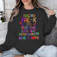 Kids So Long Kindergarten Here I Come Pre-K Graduation Graduate Unisex Sweatshirt