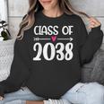 Kindergarten Class Of 2038 First Day School Graduation Girls Unisex Sweatshirt