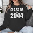Kindergarten Class Of 2044 Grow With Me Kinder Graduation Unisex Sweatshirt