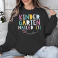 KINDERGARTEN Graduation TShirt 2018 Last Day Of School Unisex Sweatshirt