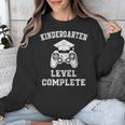 Kindergarten Level Complete Retro Graduation Video Gamer Unisex Sweatshirt