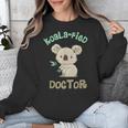 Koala Doctor Shirt Med Student Graduation Idea Unisex Sweatshirt